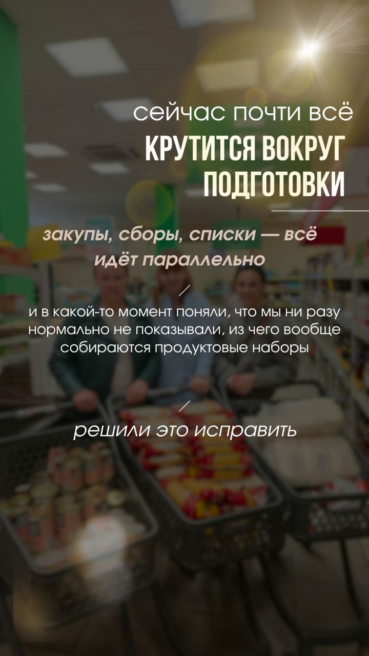Продуктовые наборы